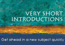 A slide that says Very Short Introductions