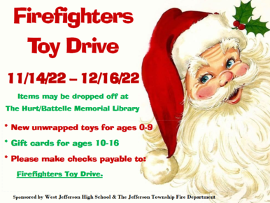 Firefighters Toy Drive