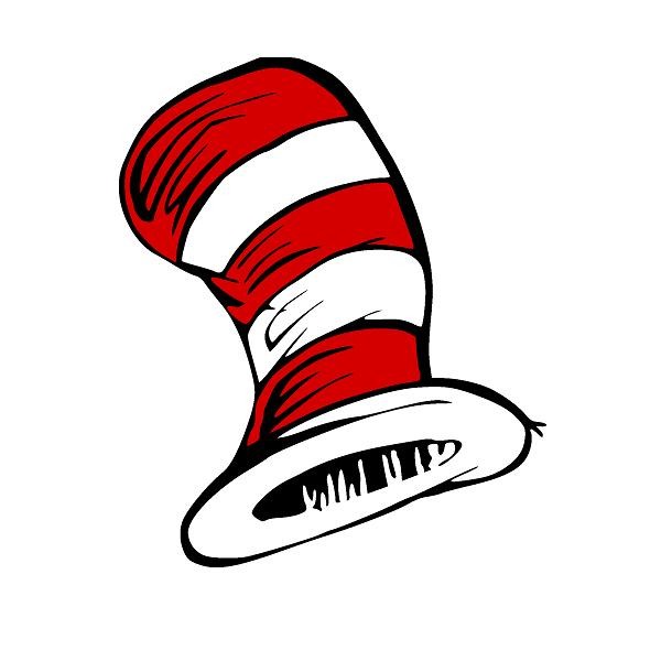 clipart of the Cat in the Hat's hat