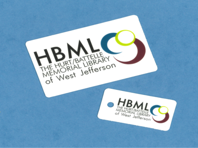 Library cards that say HBMLibrary